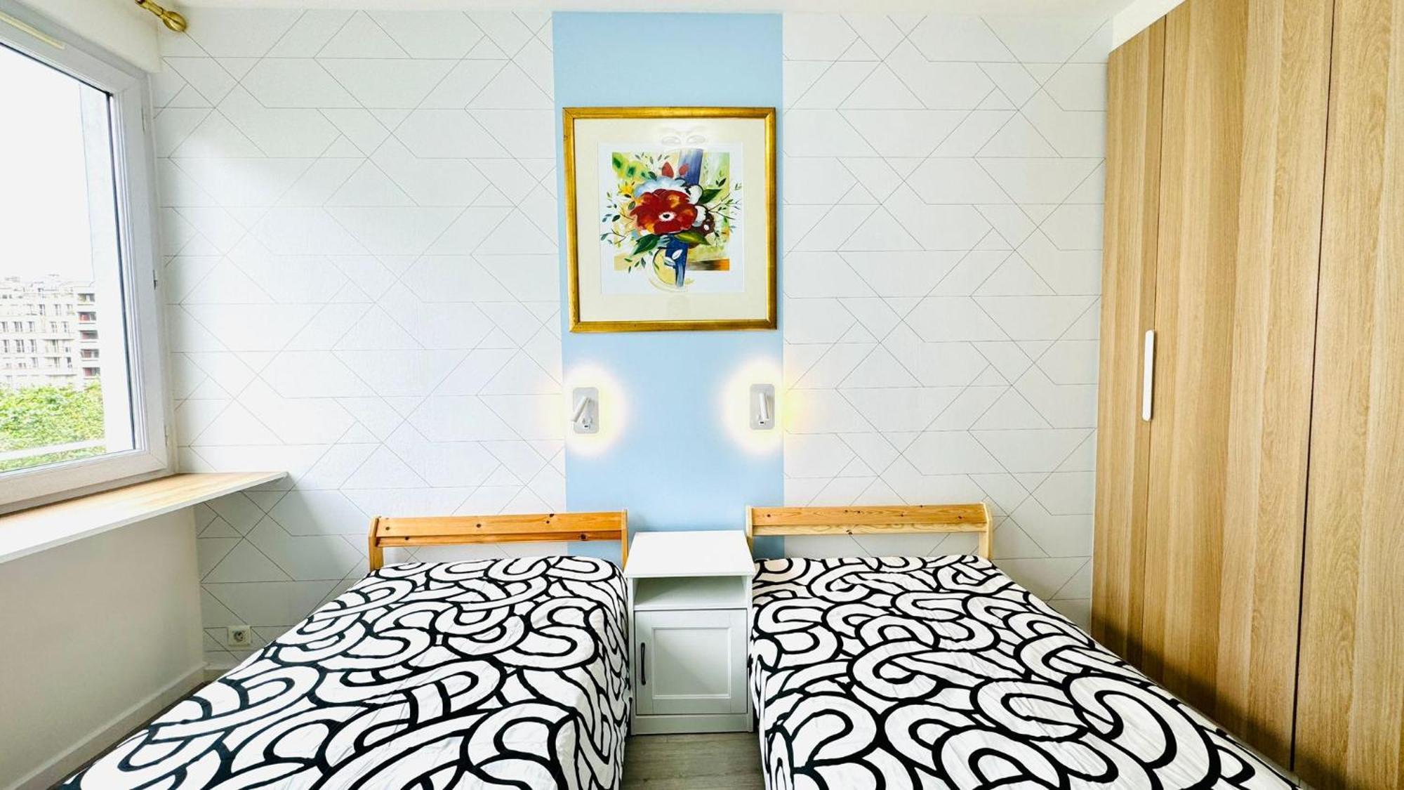 Pinky Bird Paris 13 Apartment Bagian luar foto